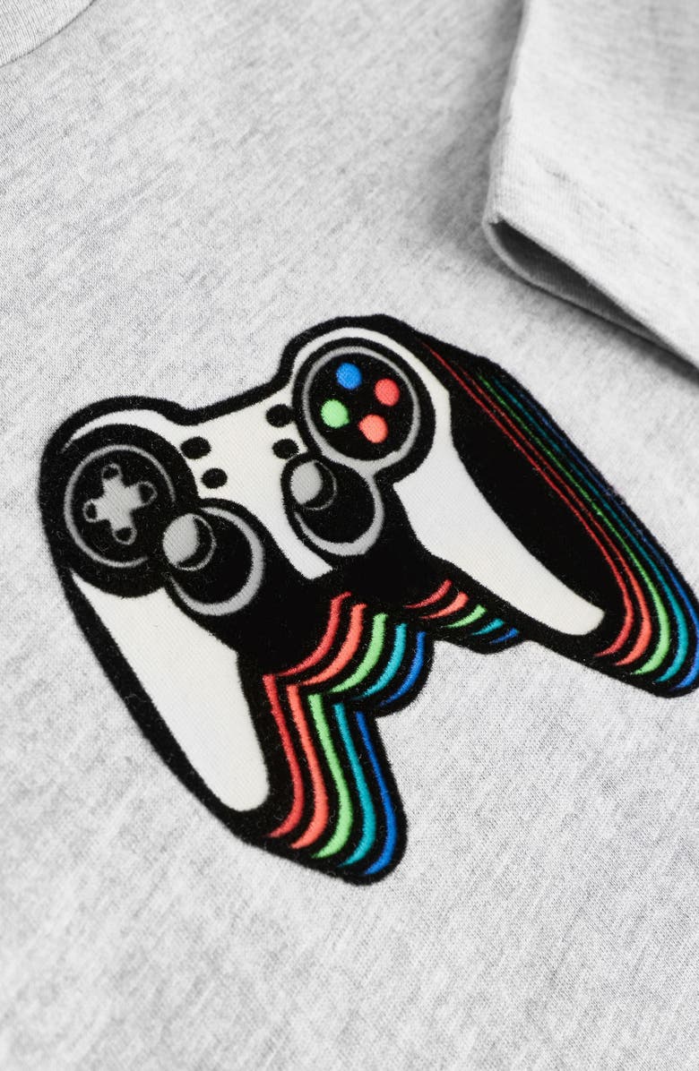 NEXT Kids' Gamer Assorted 3-Pack Cotton T-Shirts, Alternate, color, Blue