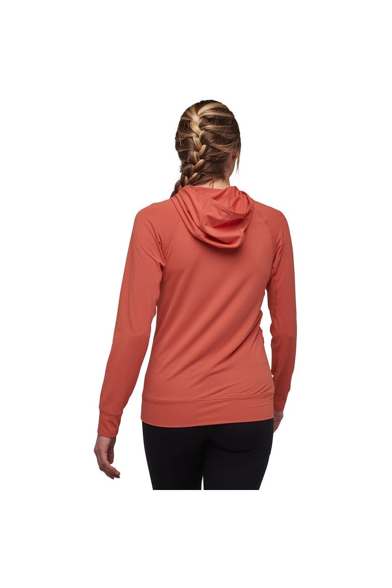 Alpenglow Hooded Long-Sleeve Shirt - Women's, Alternate, color, Baja Sunrise
