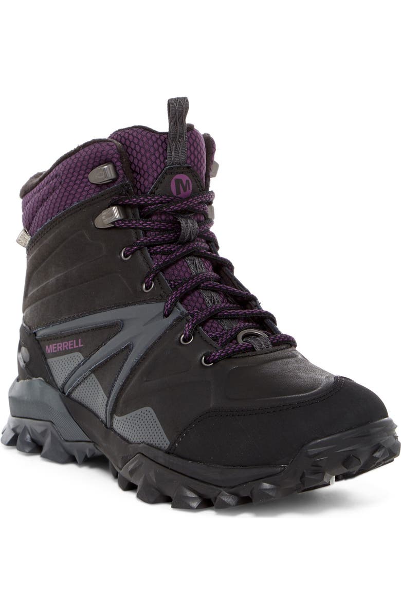 Merrell Capra Glacial Ice Mid Waterproof Boot, Main, color,