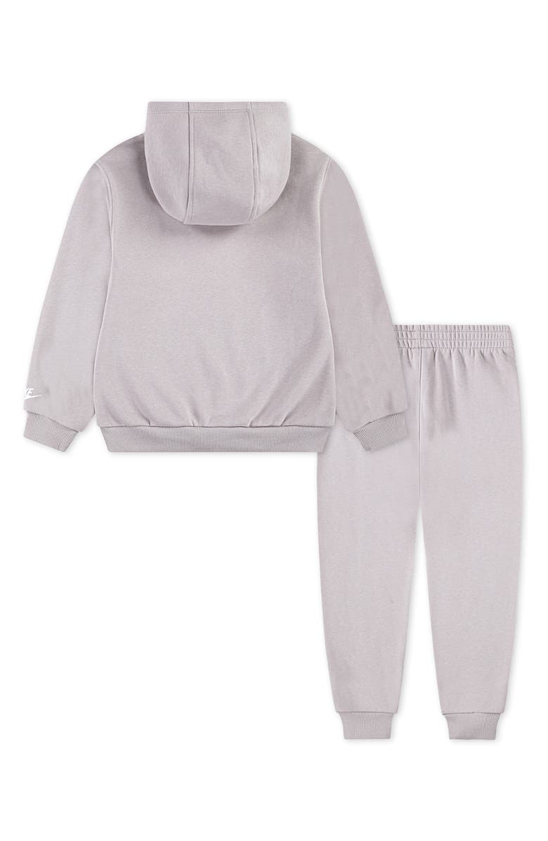 Nike Kids' Floral Futura Hoodie & Joggers Set, Alternate, color, Platinum Violet