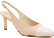 Amalfi by Rangoni Lauretta Slingback Cap Toe Pump