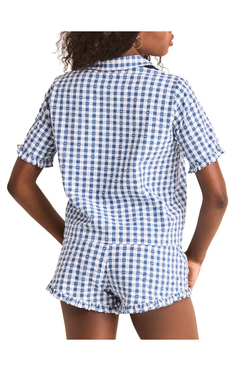 Adore Me Barbara Short Pajama Set, Alternate, color, Blue