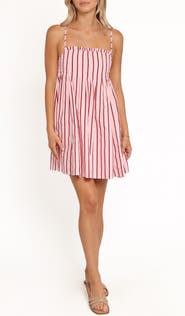 Petal & Pup Cole Striped Minidress