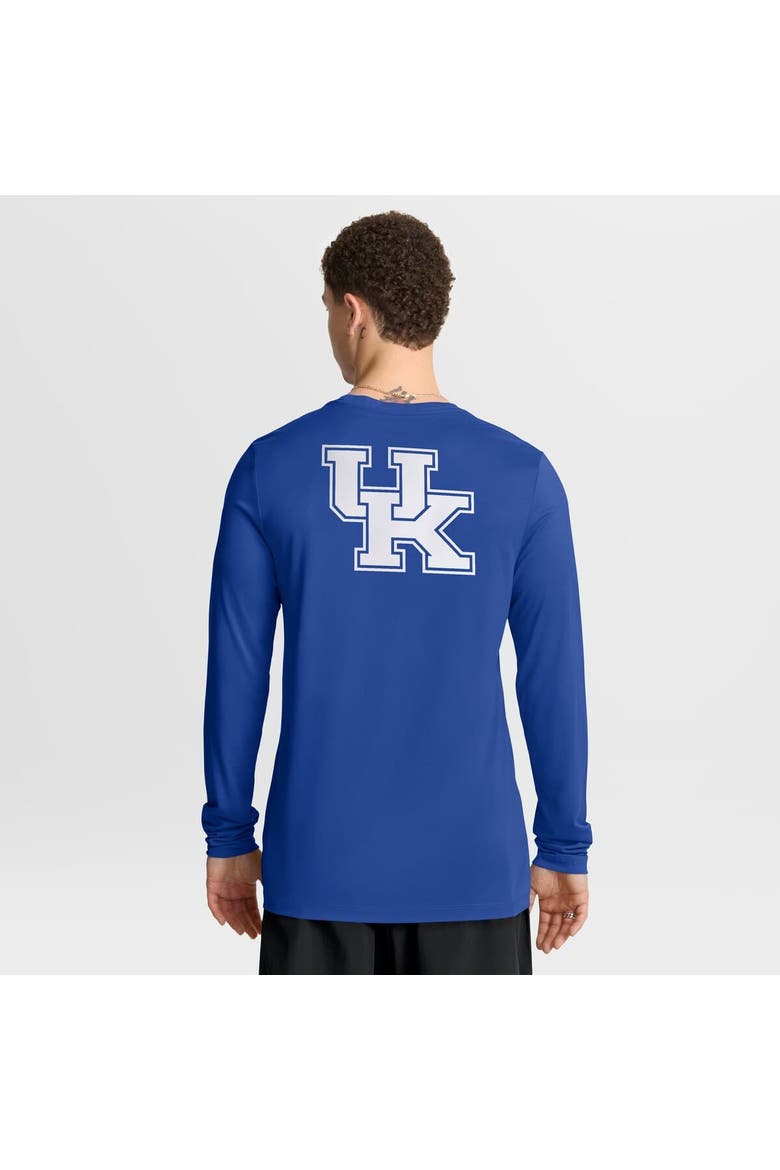 Men's Nike Royal Kentucky Wildcats Primetime Campus 2-Hit Legend Dri-FIT Long Sleeve T-Shirt, Alternate, color, Royal