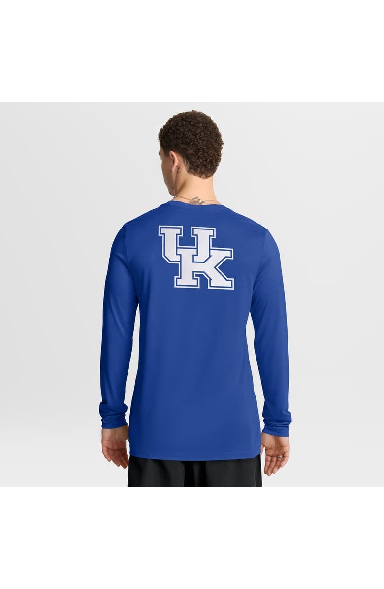 Nike Men's Nike Royal Kentucky Wildcats Primetime Campus 2-Hit Legend Dri-FIT Long Sleeve T-Shirt, Alternate, color, Royal