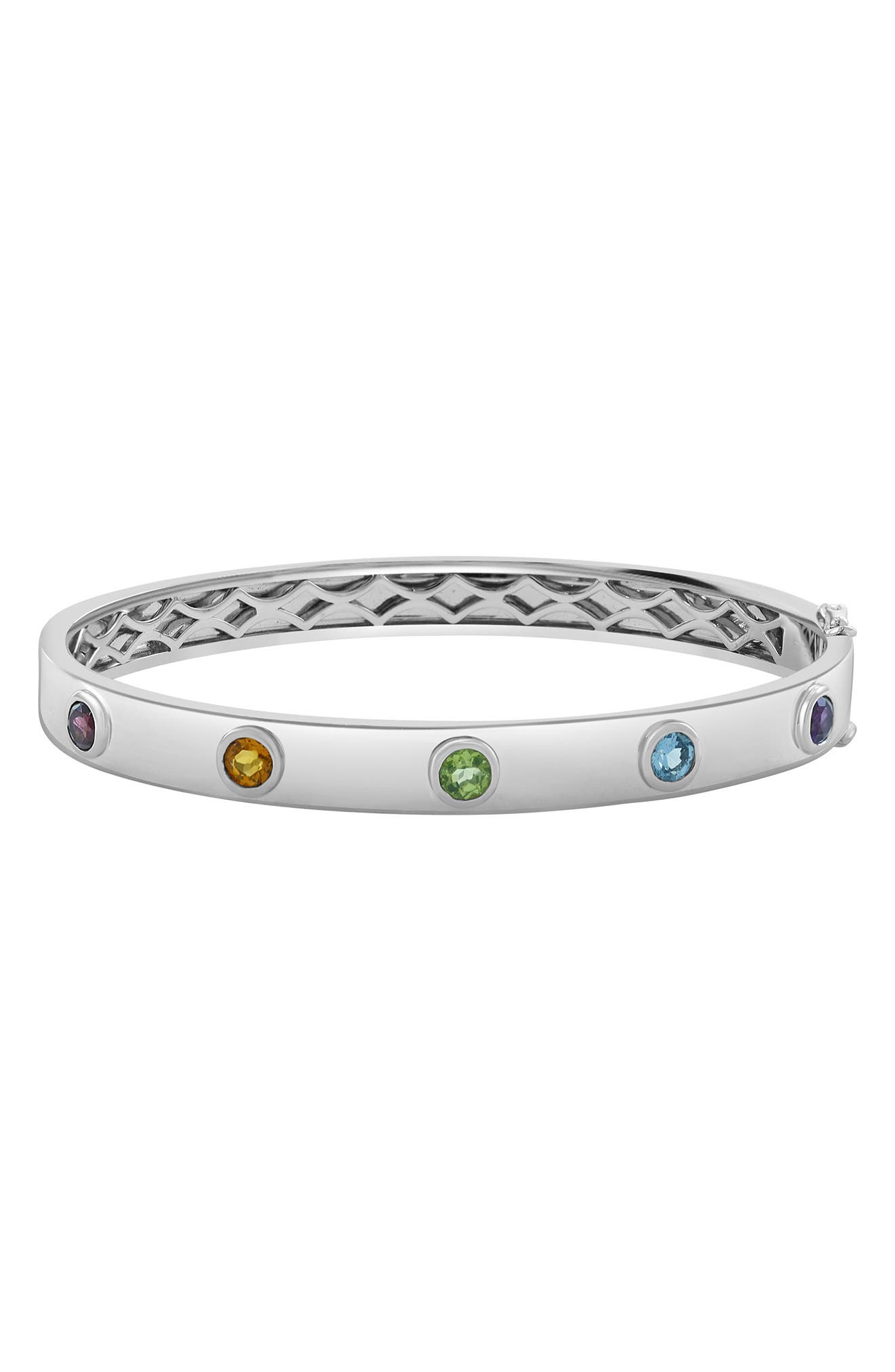 EFFY Bezel Set Gemstone Bangle Bracelet