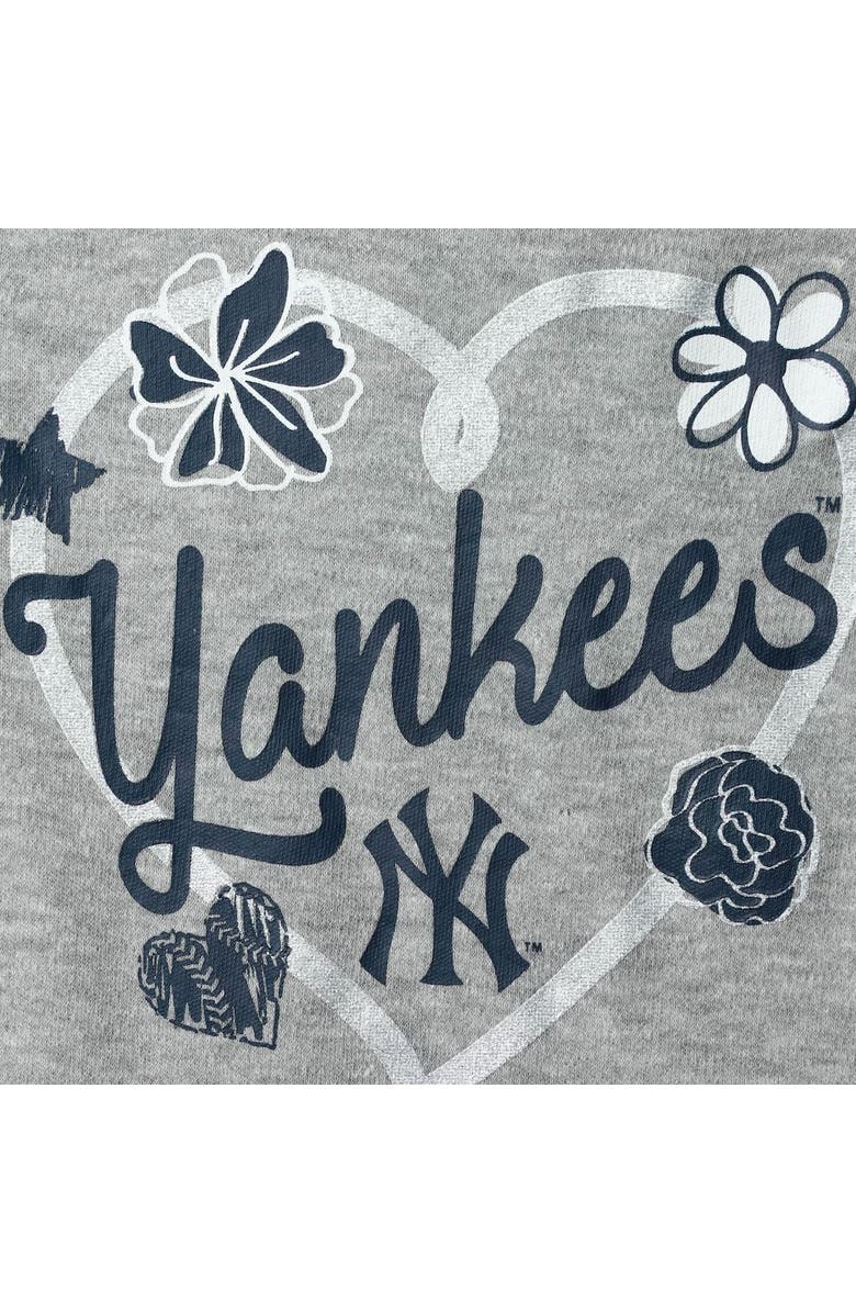 Outerstuff Infant Navy/White/Gray New York Yankees Batter Up 3-Pack Bodysuit Set, Alternate, color, Navy