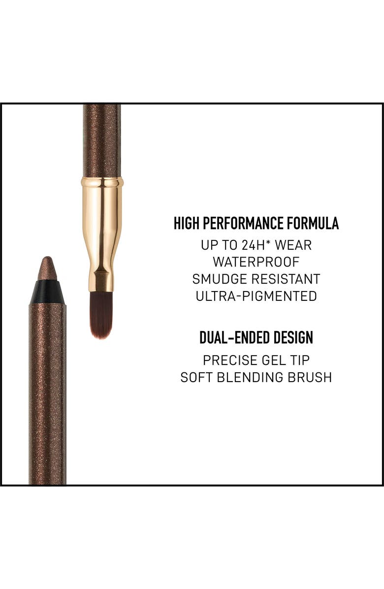 Valentino Colorgraph Waterproof Gel Eyeliner Pencil, Alternate, color, 01 Rockstud Noir