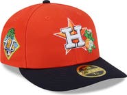 New Era Men's New Era Orange/Navy Houston Astros 2026 Spring Training Low Profile 59FIFTY Fitted Hat