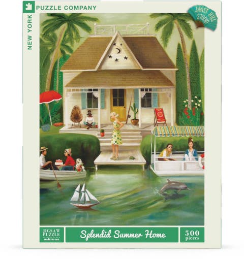 Splendid Summer Home 500 Piece Puzzle