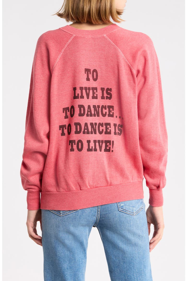 Snoopy Graphic Sweatshirt, Alternate, color, SNOOPY DANCING