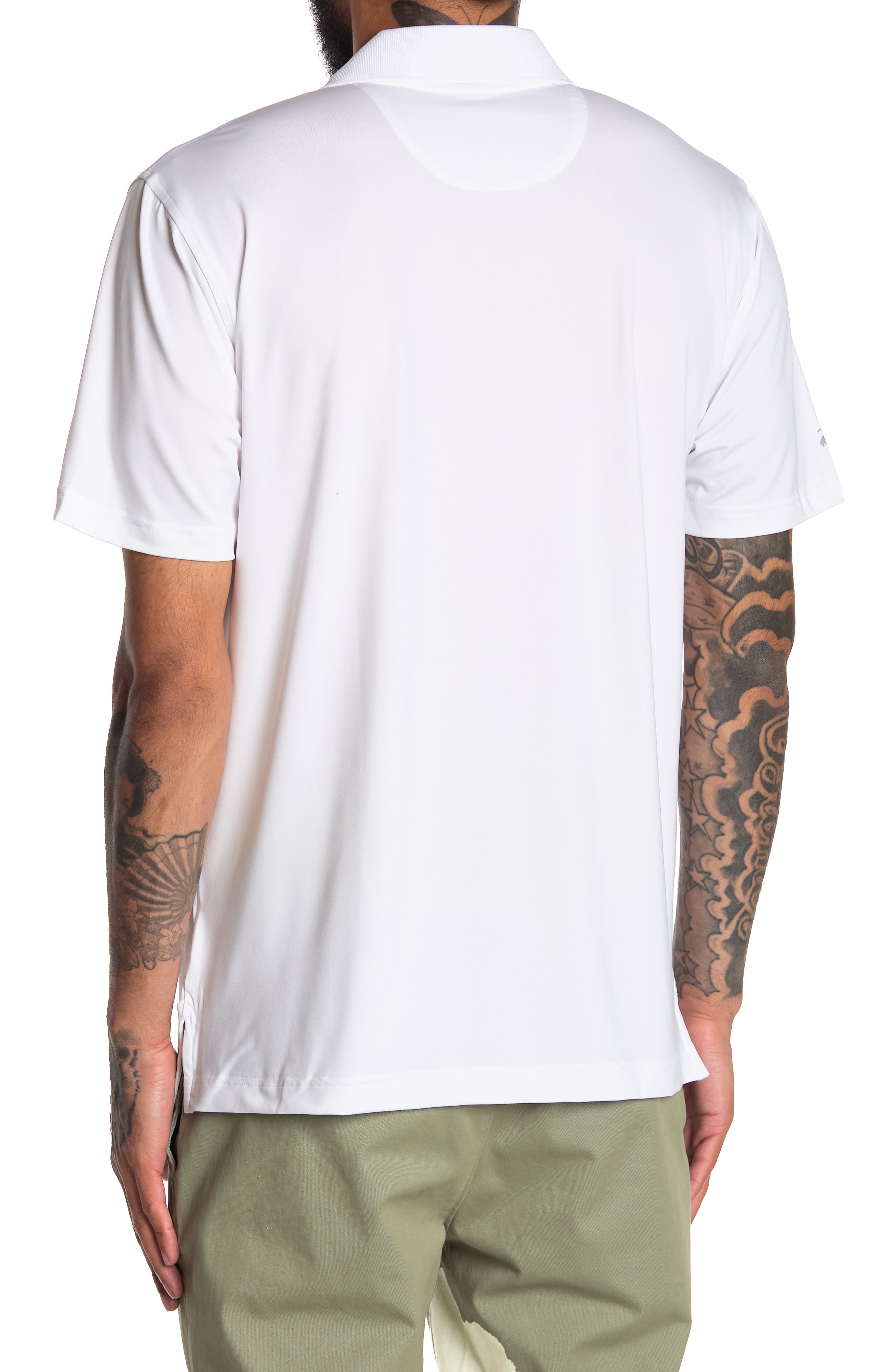 Knit Solid Polo - image 2