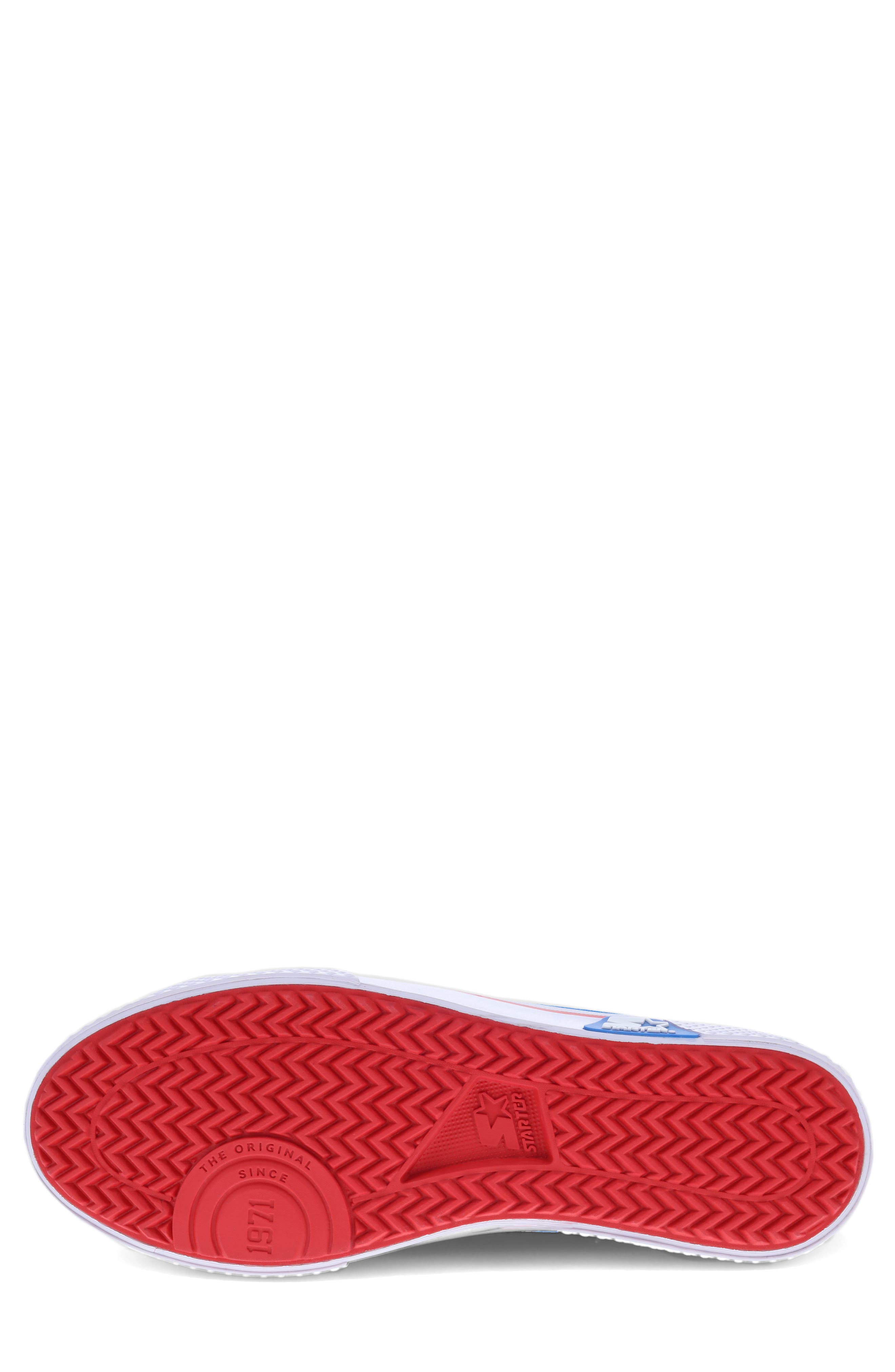 STARTER Tradition 71 High Top Sneaker, Alternate, color, Blue/ Red