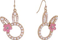 Hallmark Pearl Easter Bunny Earrings