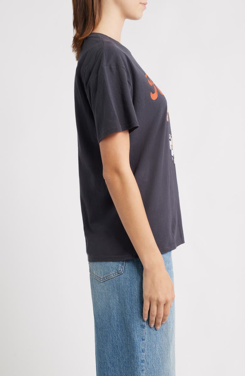 Vinyl Icons Hot Dog Cart Graphic T-Shirt, Alternate, color, Grey