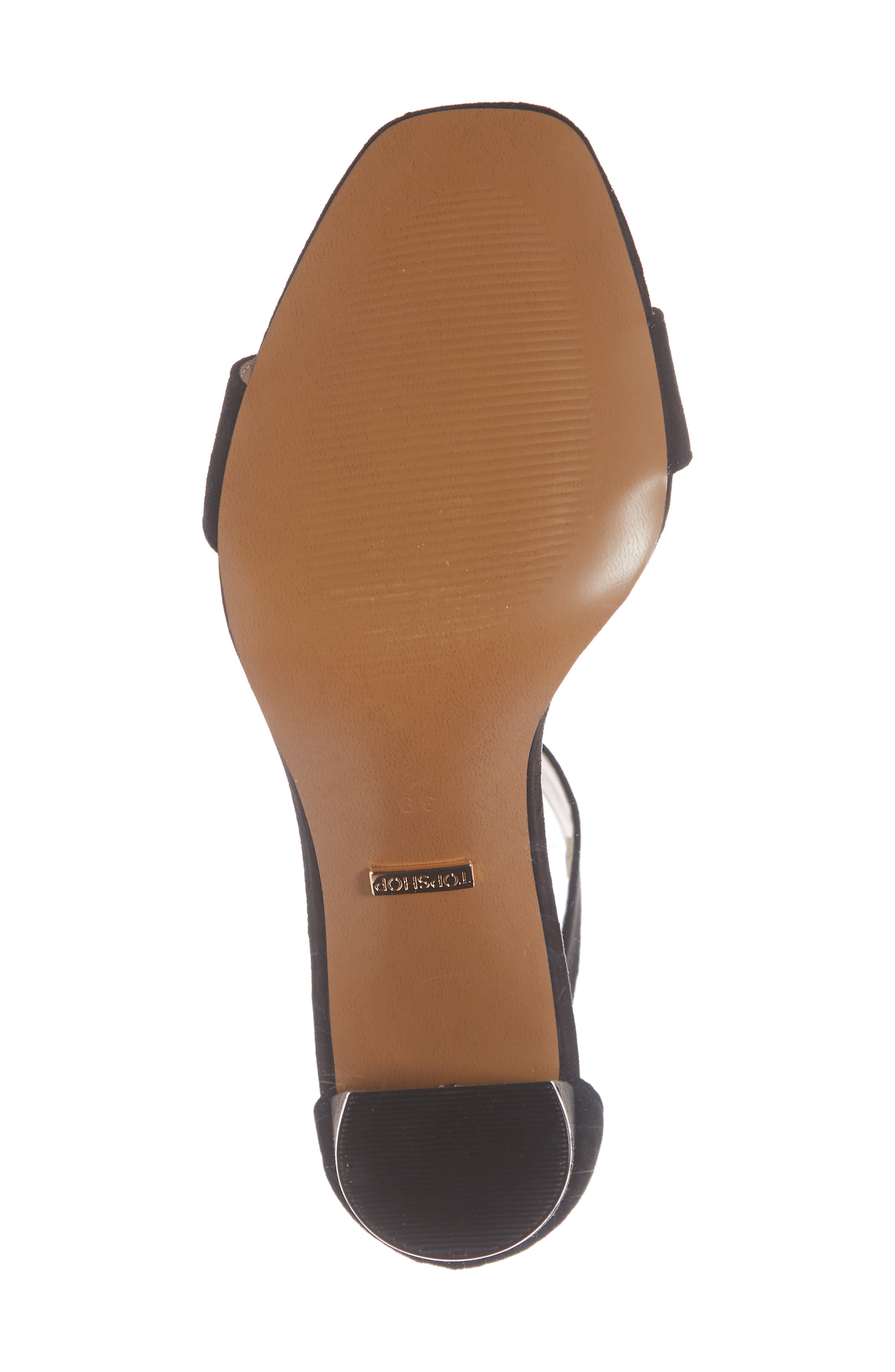 Topshop Rosie Block Heel Sandal, Alternate, color, 