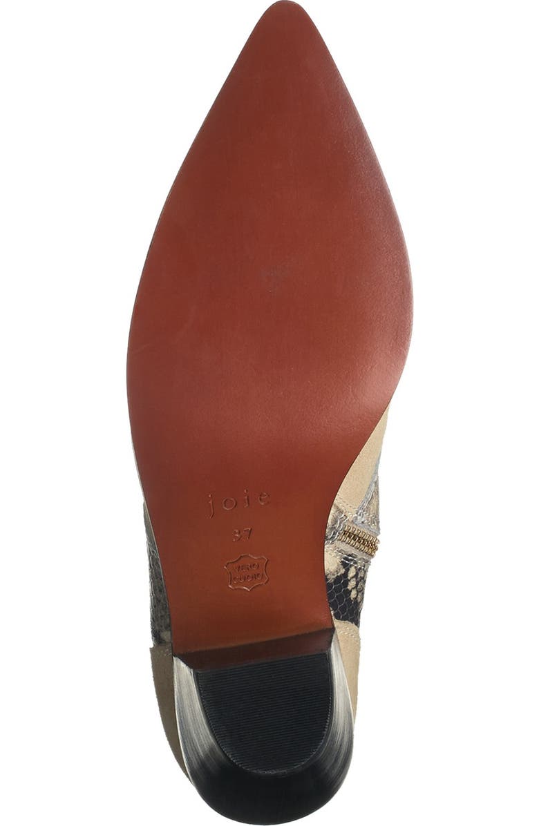 Joie Rafa Suede Western Ankle Boot, Alternate, color,