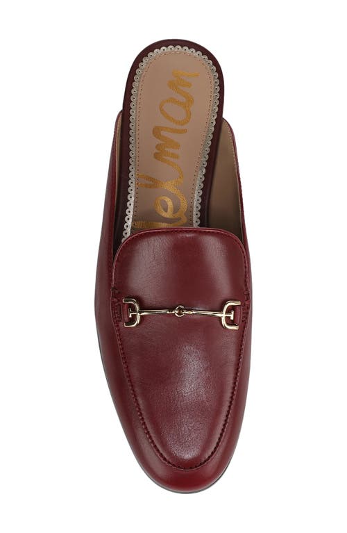 Sam Edelman Linnie Bit Mule French Merlot Leather In Brown