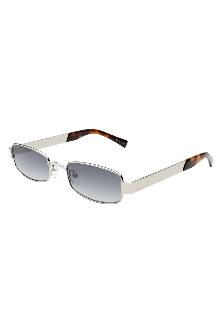 Shores Sunglasses, Alternate, color, Silver / Grey