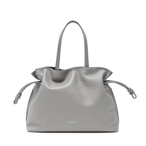 2-in-1 Emma Leather Tote Bag