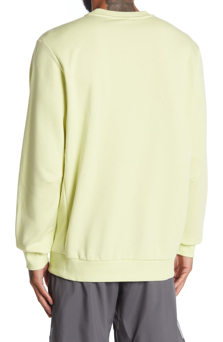 adidas Badge of Sport Graphic Pullover Sweatshirt, Alternate, color, 