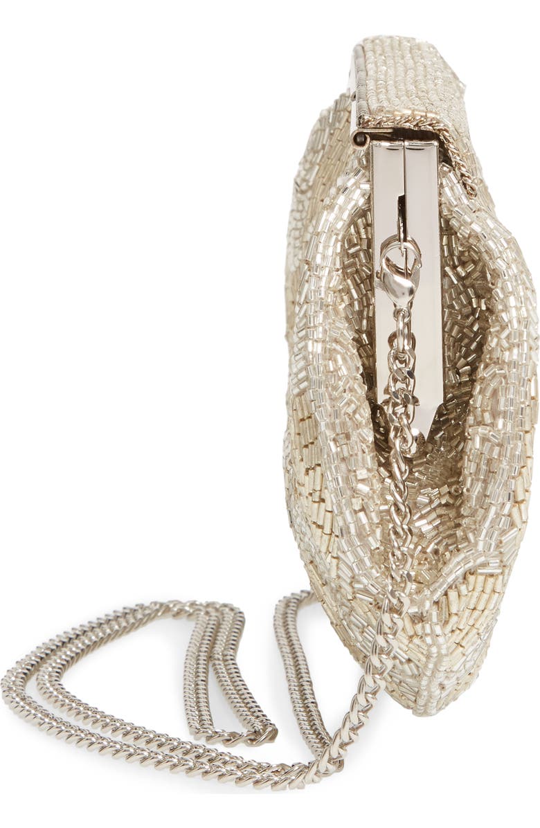 Nordstrom Rivoli Beaded Clutch, Alternate, color,