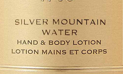 Creed Silver Mountain Water Hand & Body Lotion In Transparent
