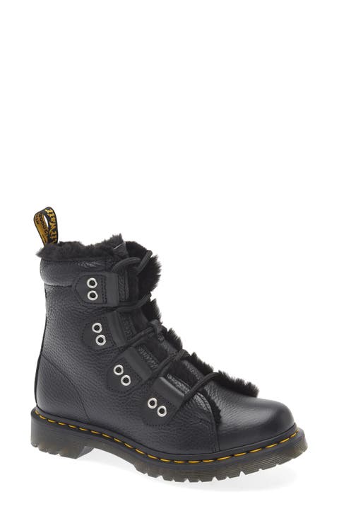 1460 Faux Fur Trim Ghillie Boot (Women)