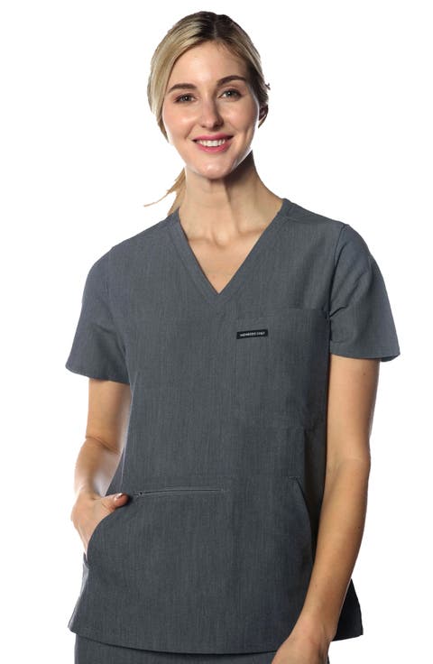 Cordoba 5-Pocket Scrub Top