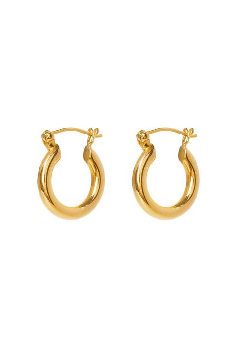Gold Mini Hoops