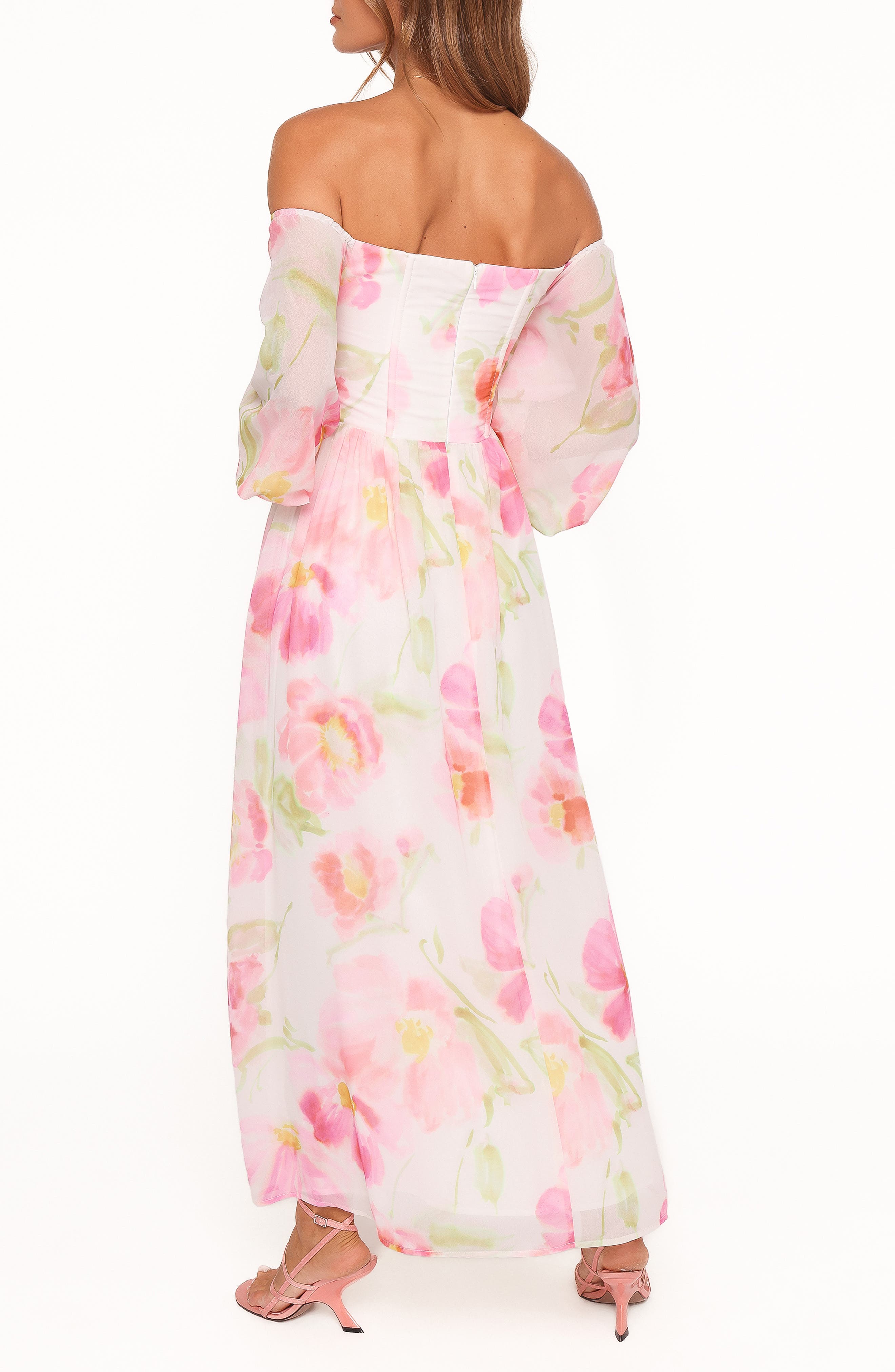 Chantel Off-Shoulder Maxi Dress - image 2