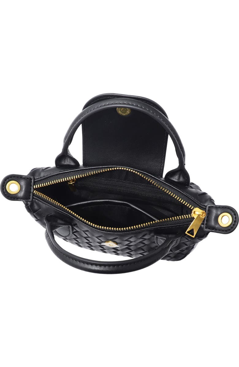 Adornia Mini Handle Bag, Alternate, color, Black