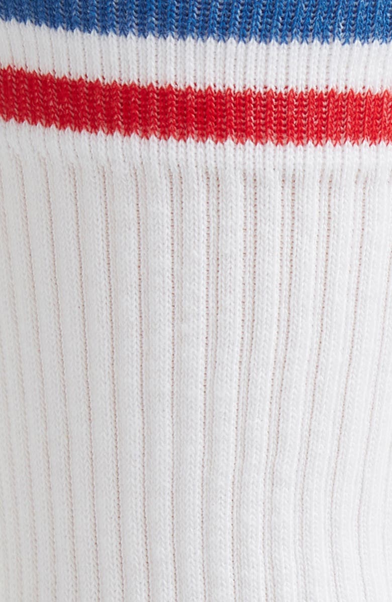 American Trench Kennedy Lux Stripe Crew Socks, Alternate, color, 
