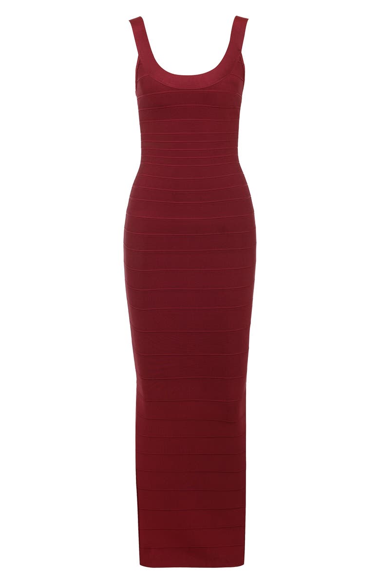 HOUSE OF CB The OG Bandage Maxi Dress, Alternate, color, Wine