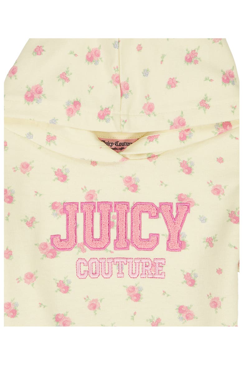 Kids' French Terry Hoodie & Shorts Set, Alternate, color, IVORY MULTI