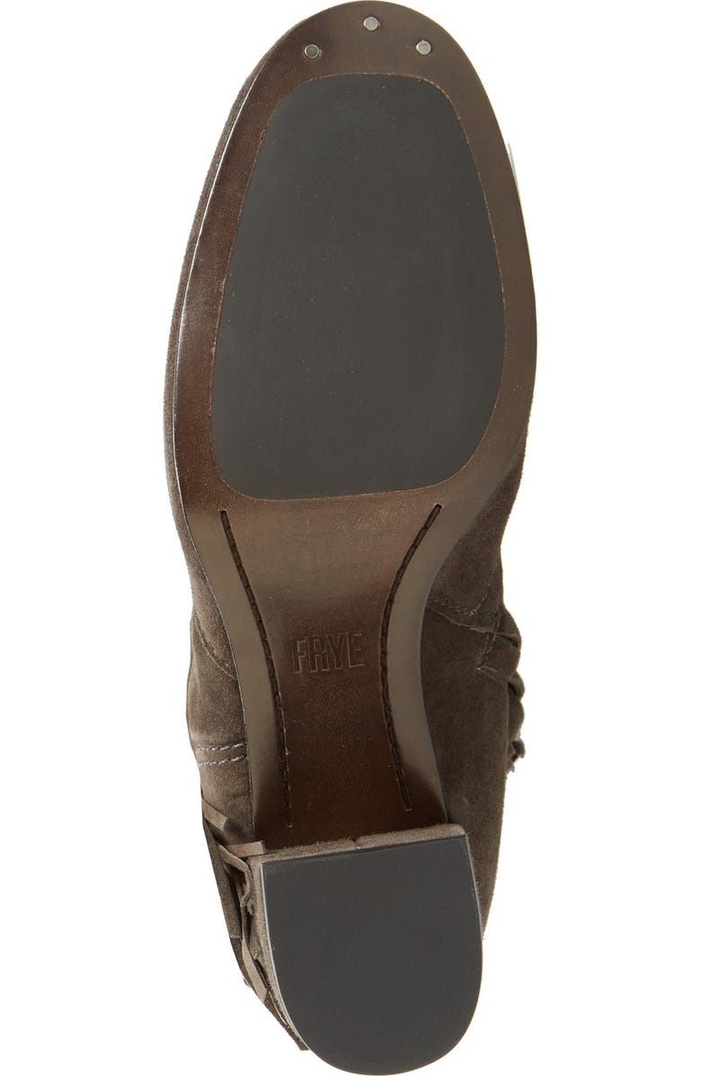 Frye 'Jodi' Fringe Over the Knee Boot, Alternate, color,