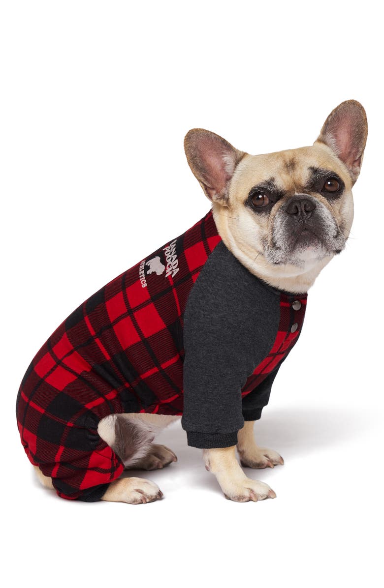 Canada Pooch Frosty Fleece One Piece Sweatsuit, Alternate, color,