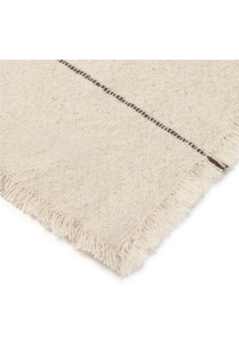 Set Of 4 Handloom Napkins Natural, Alternate, color, Coffee Bean, Natural