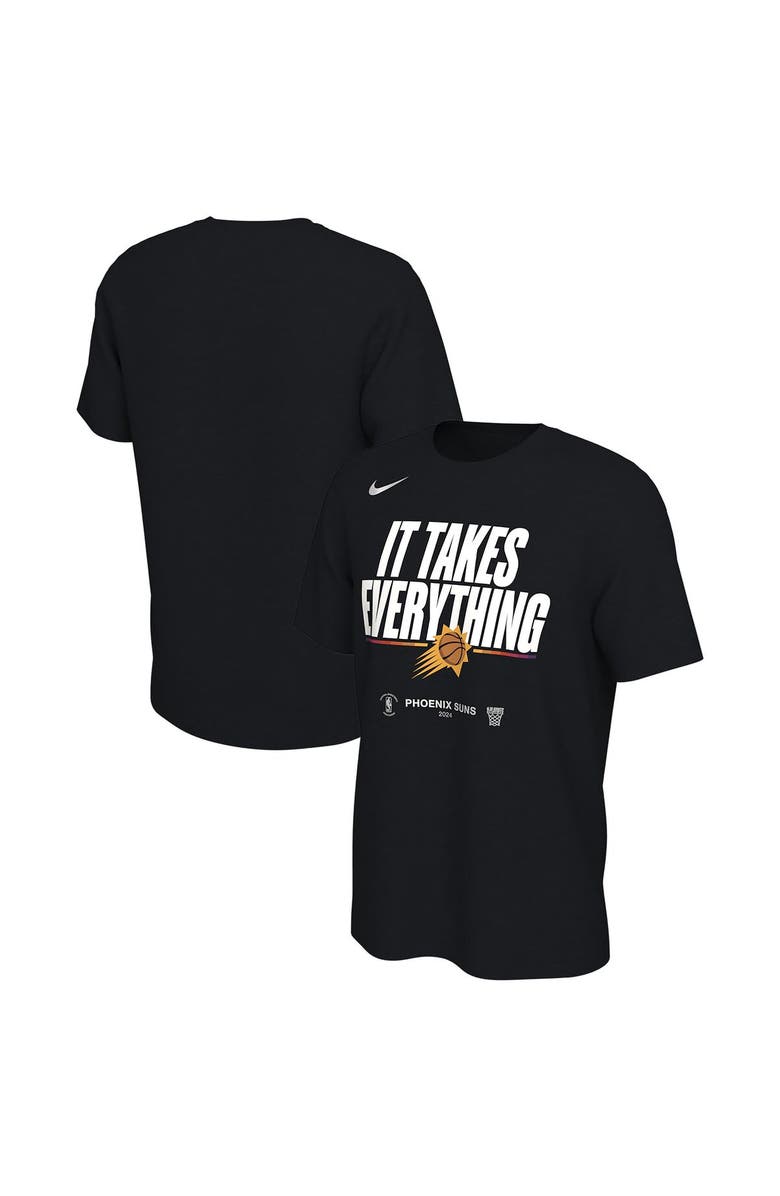 Nike Unisex Nike  Black Phoenix Suns 2024 NBA Playoffs Mantra T-Shirt, Main, color, 