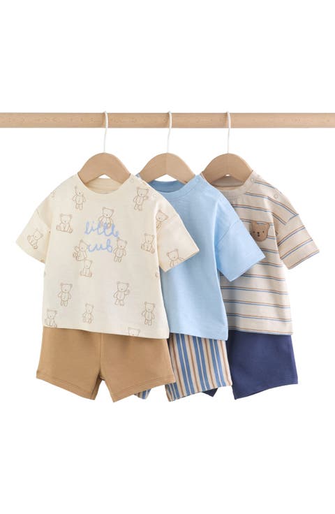 6-Pack Tees & Shorts Set (Baby)