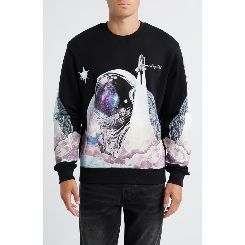 Billionaire Boys Club Bb Destination Graphic Sweatshirt In Multi