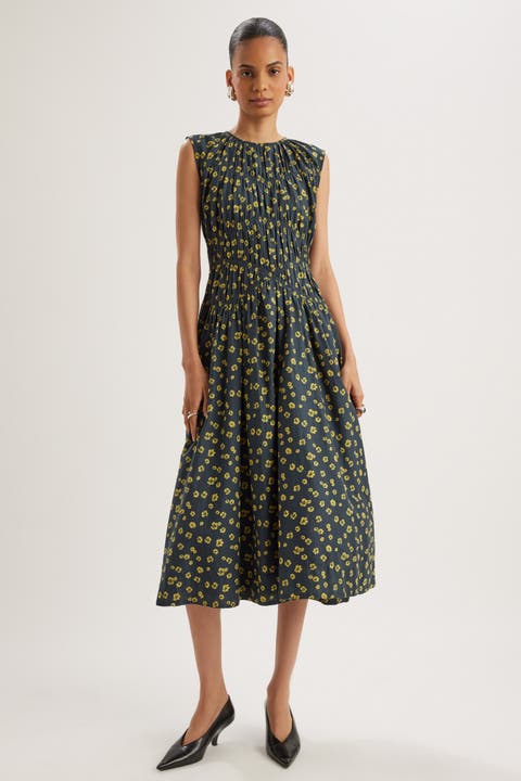 Villard Floral Print Dress
