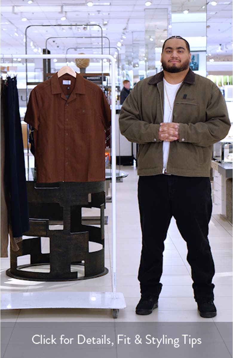 Cuban Linen Camp Shirt, sales video thumbnail