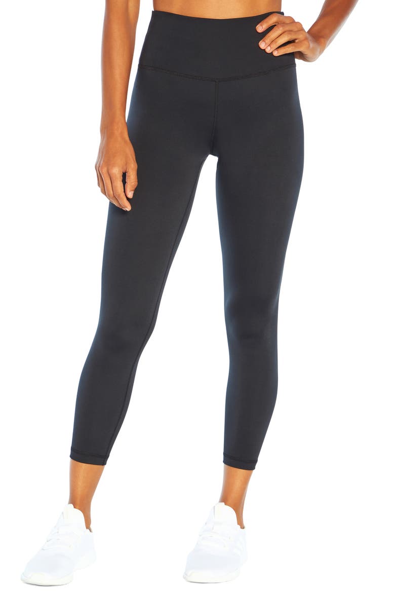 Easy Lux Ankle Leggings, Main, color, BLACK