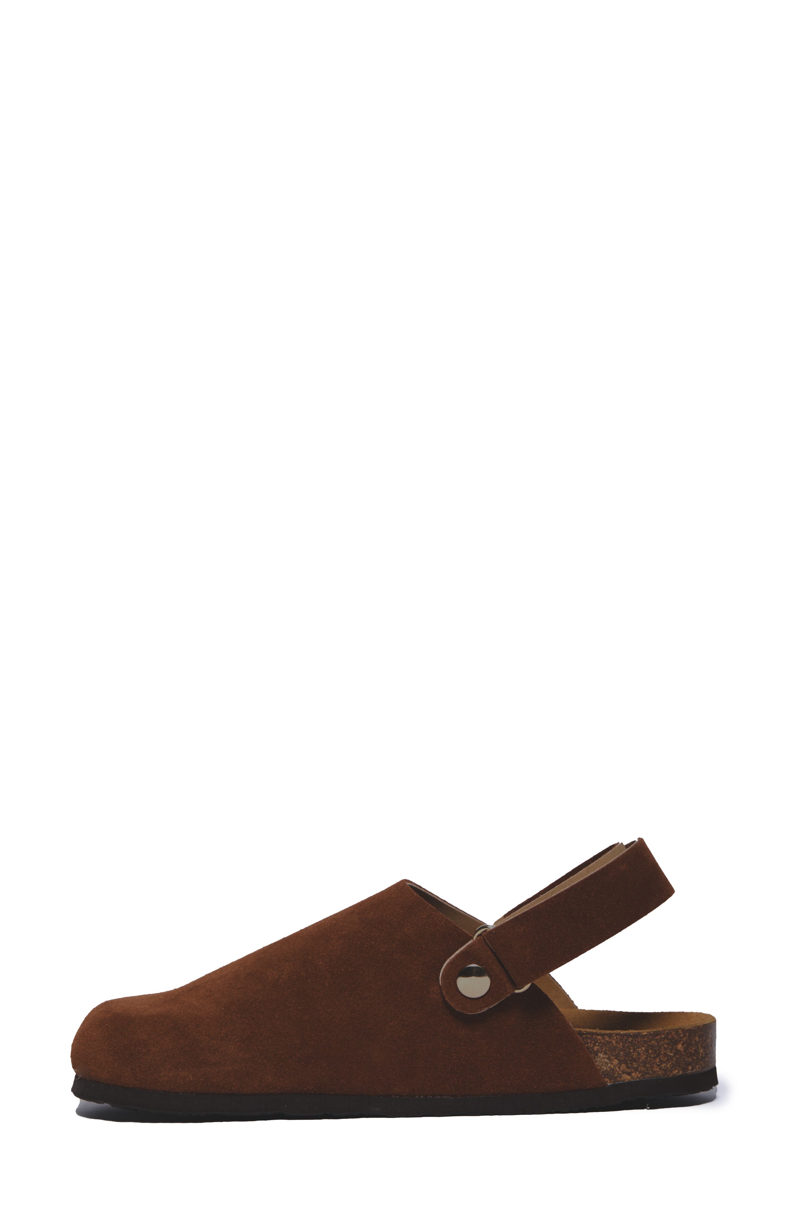 Blake Clog, Alternate, color, AFELPADO MARRON