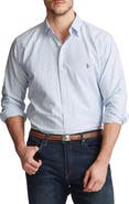 Polo Ralph Lauren Big & Tall Striped Oxford Sport Shirt