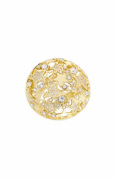 Covet Star Cluster Cubic Zirconia Dome Ring