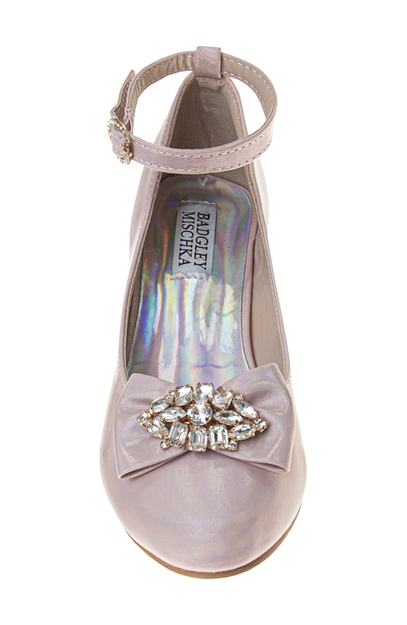 Kids' Ankle Strap Pump, Alternate, color, PINK