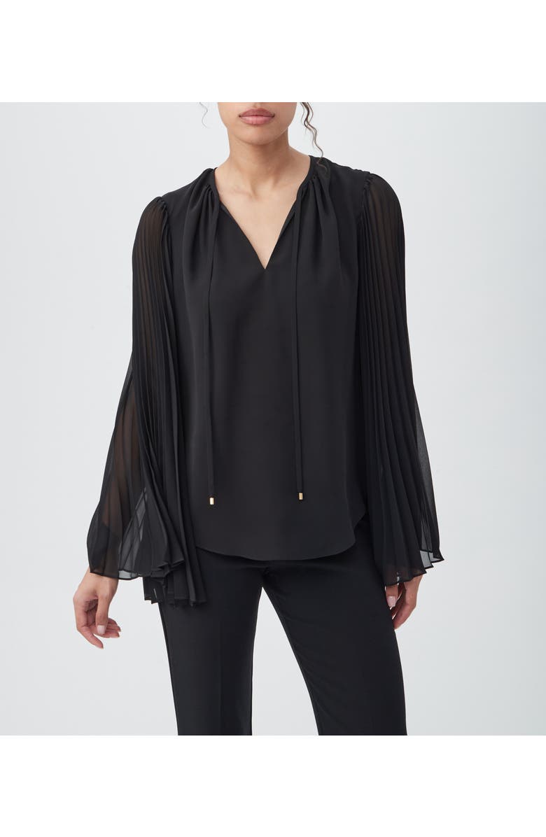 Trina Turk Golden Root Top, Main, color, Black