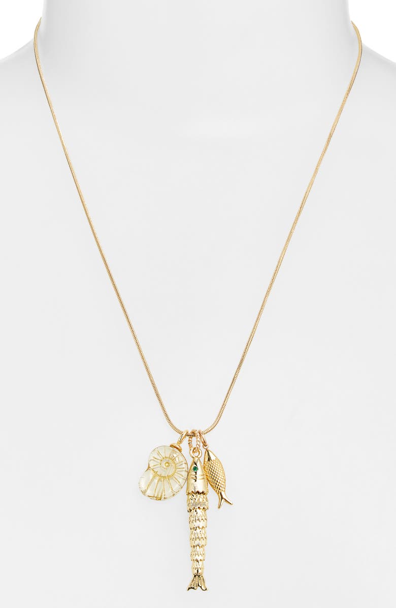 Child of Wild Tide Whisper Charm Necklace, Alternate, color,